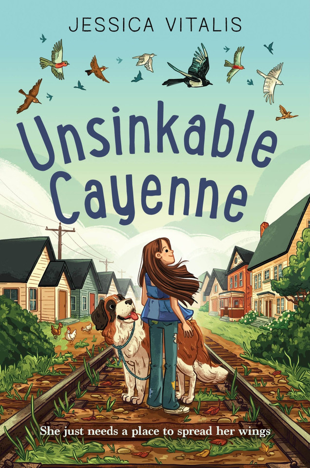 Unsinkable Cayenne book cover by Jessica Vitalis