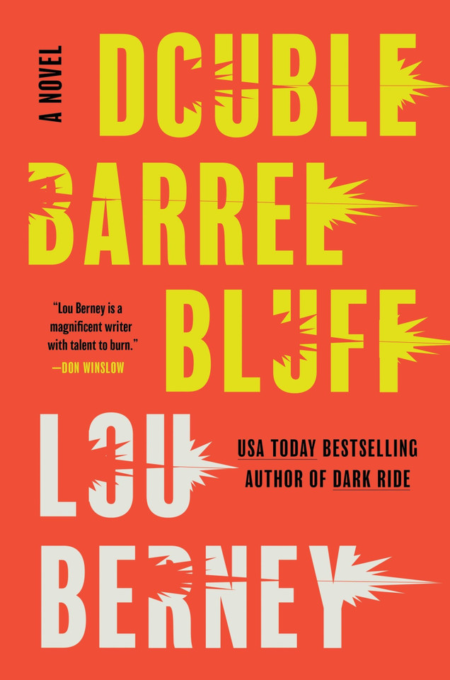 Double Barrel Bluff: A Novel book cover by Lou Berney