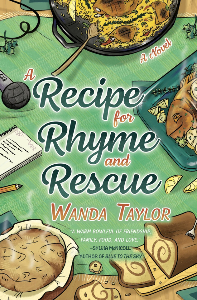 A Recipe for Rhyme and Rescue: A Novel book cover by Wanda Taylor