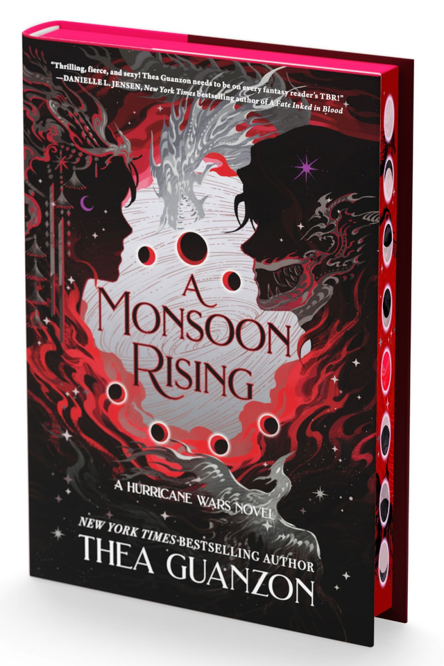 A Monsoon Rising: A Novel book cover by Thea Guanzon