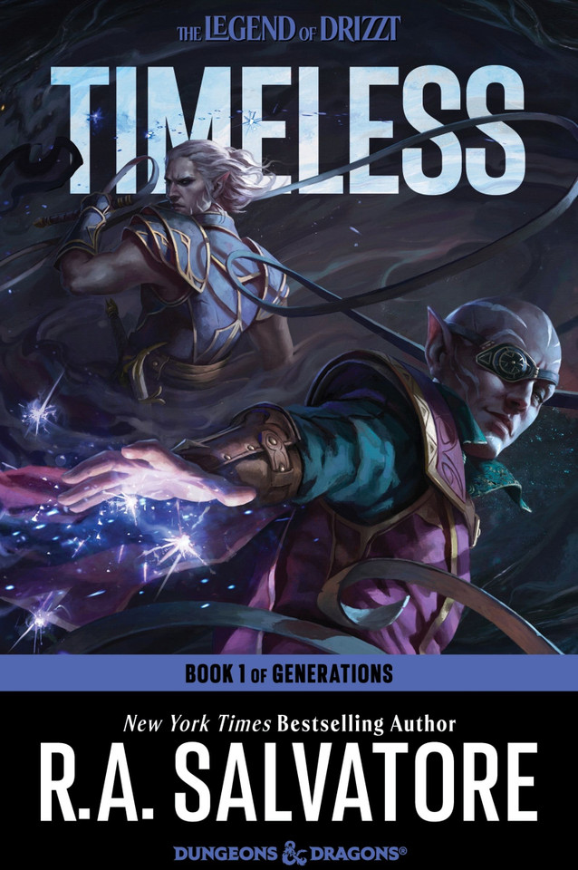 Timeless: A Drizzt Novel (Generations #1) book cover by R. A. Salvatore