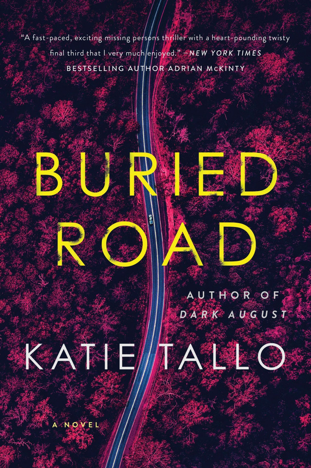 Buried Road: A Novel (Gus Monet Mystery Series #3) book cover by Katie Tallo