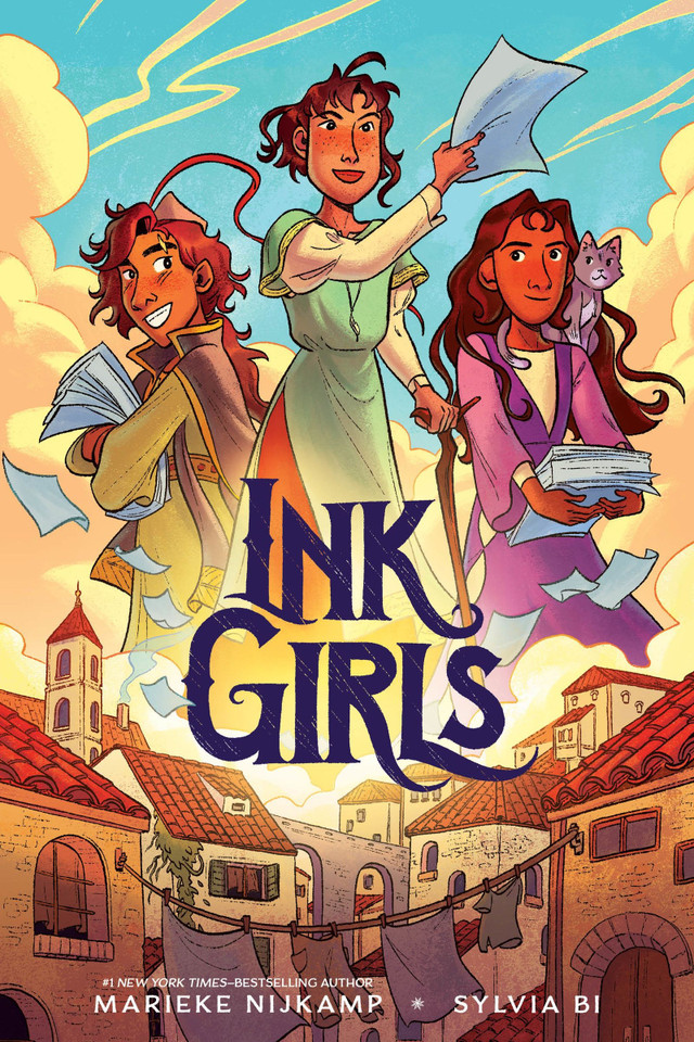 Ink Girls: A Graphic Novel book cover by Marieke Nijkamp