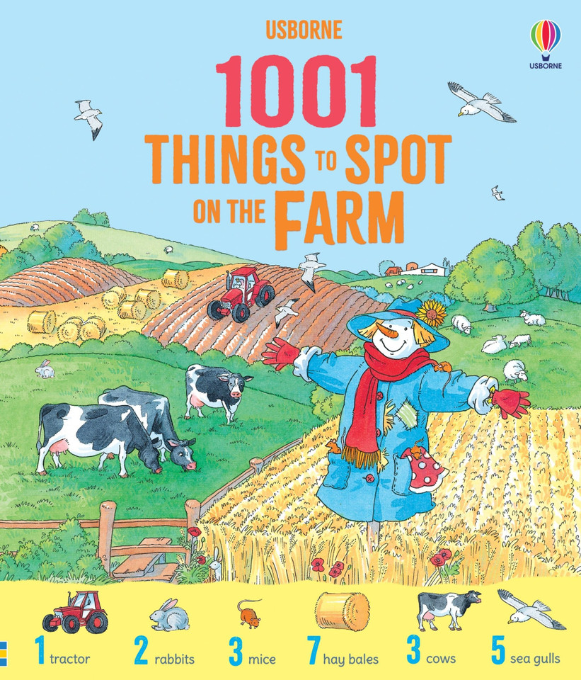 1001 Things to Spot on the Farm (1001 Things to Spot) book cover by Gillian Doherty
