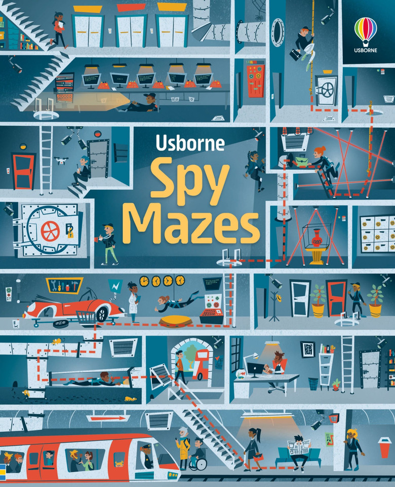Spy Mazes (Maze Books) book cover by Sam Smith