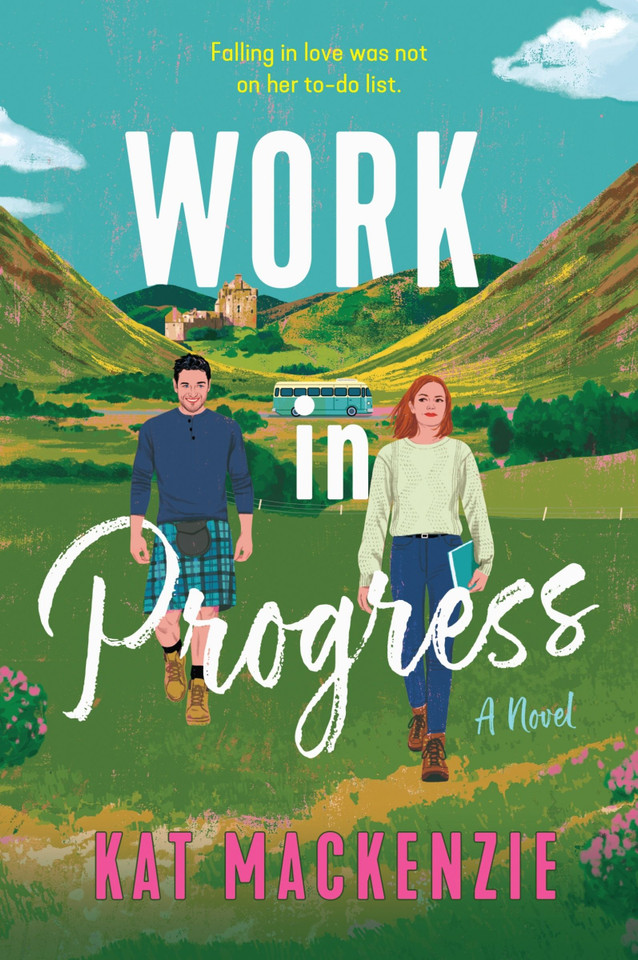 Work in Progress: A Novel book cover by Kat Mackenzie