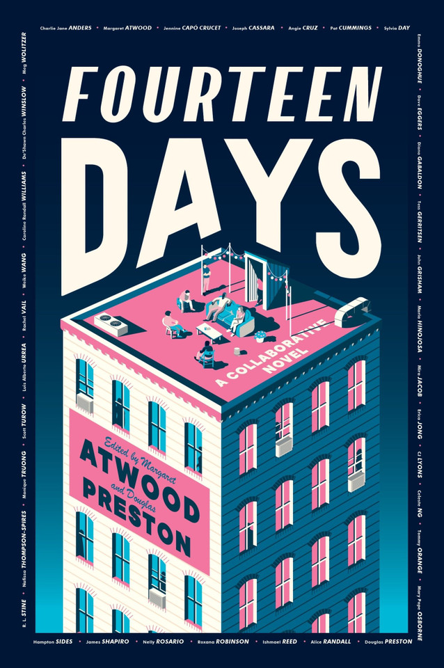 Fourteen Days: A Collaborative Novel book cover by The Authors Guild, Margaret Atwood, Douglas Preston