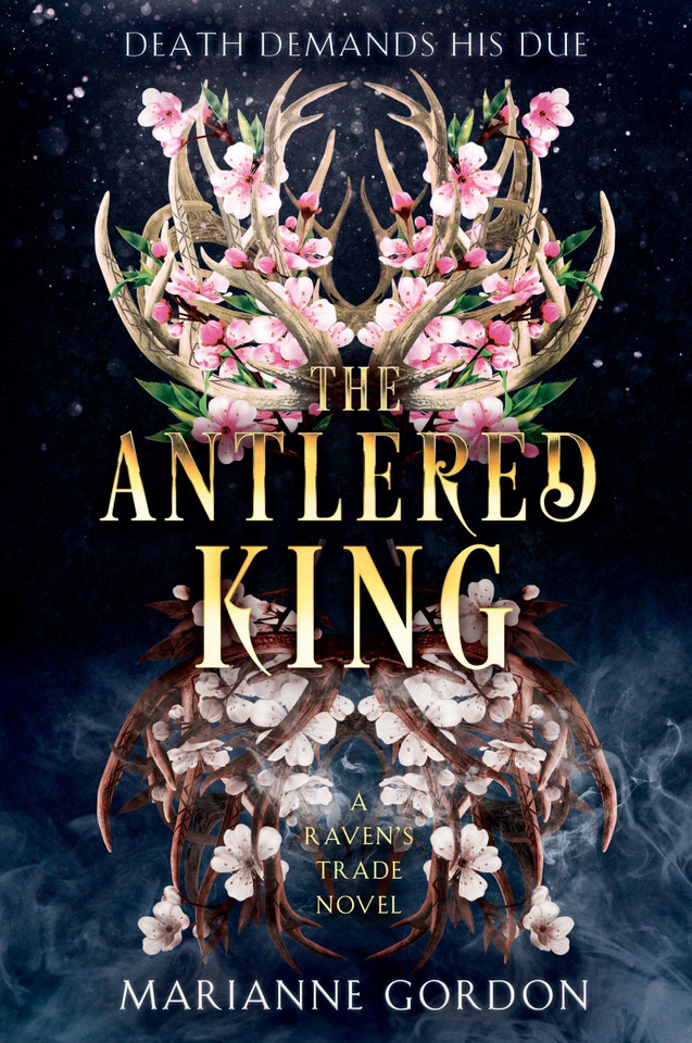 The Antlered King: A Raven's Trade Novel book cover by Marianne Gordon