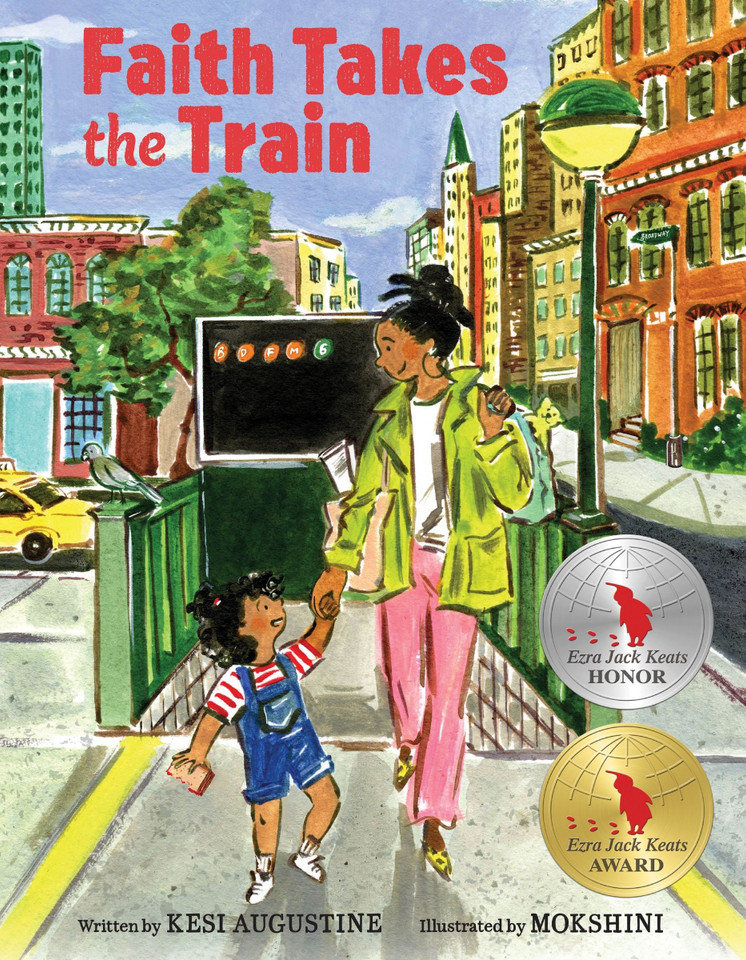 Faith Takes the Train book cover by Kesi Augustine