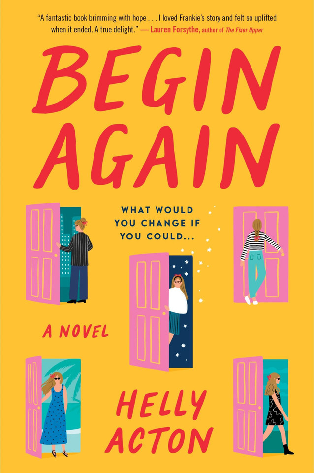 Begin Again: A Novel book cover by Helly Acton