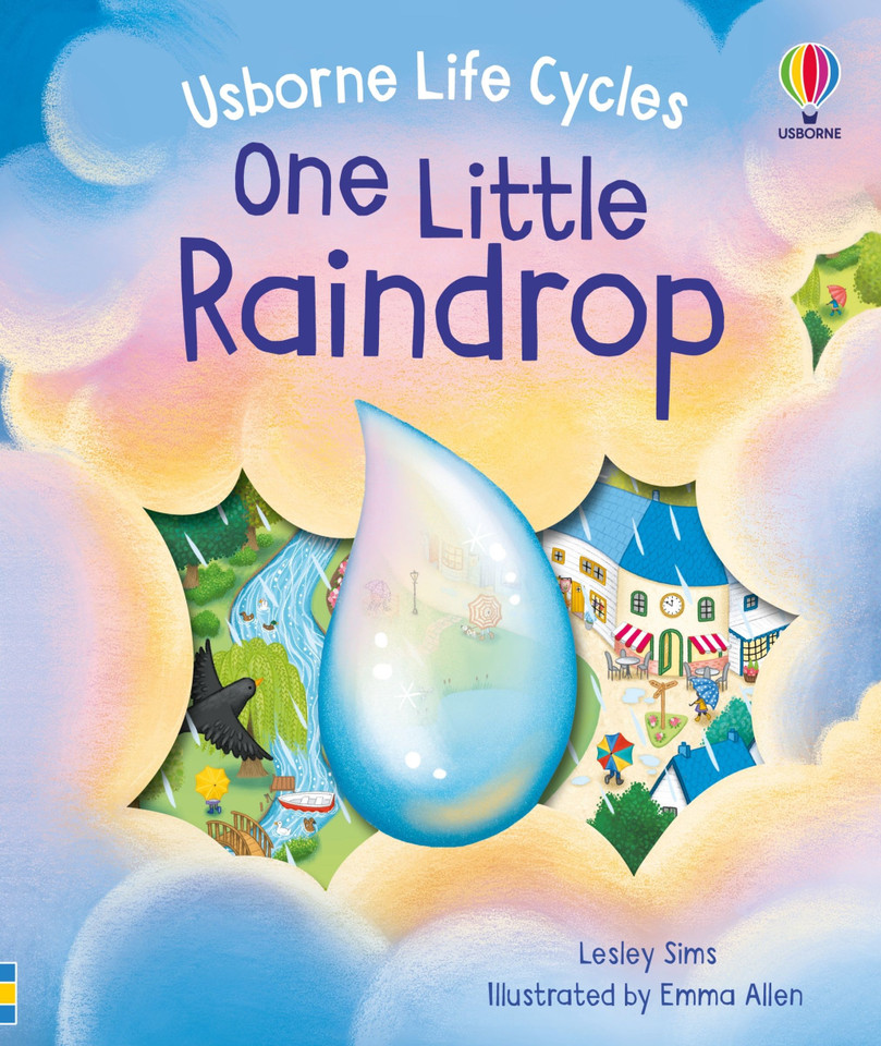 One Little Raindrop (Life Cycles) book cover by Lesley Sims