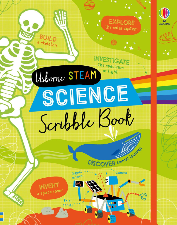Science Scribble Book (STEAM Scribble Books) book cover by Alice James