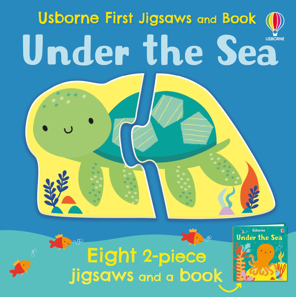 Usborne First Jigsaws: Under the Sea (Usborne First Jigsaws And Book) book cover by Matthew Oldham