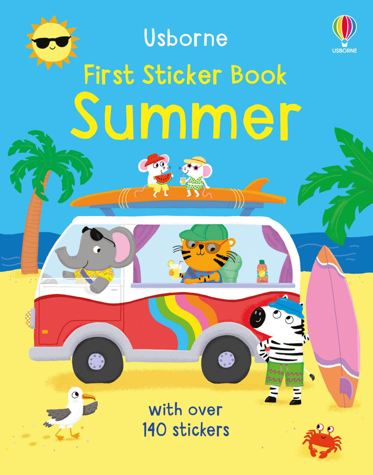 First Sticker Book Summer (First Sticker Books) book cover by Felicity Brooks, Kristie Pickersgill