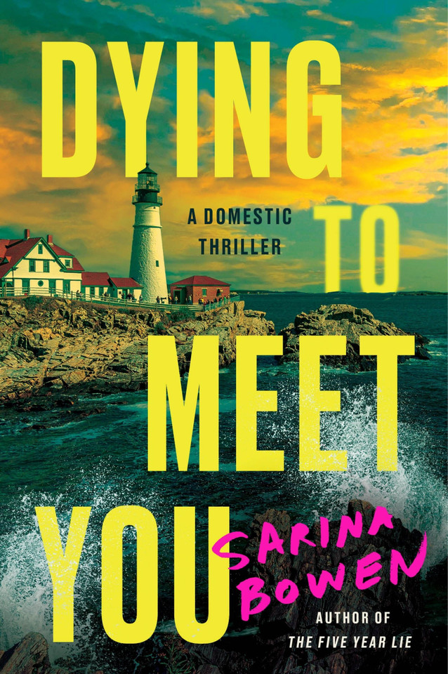 Dying to Meet You: A Domestic Thriller book cover by Sarina Bowen