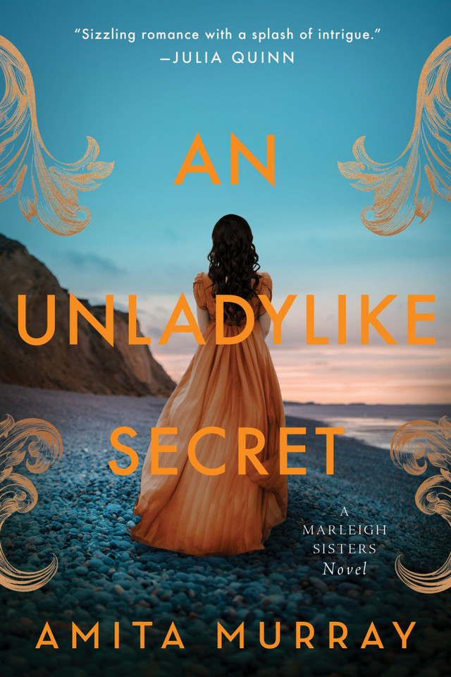 An Unladylike Secret: A Marleigh Sisters Novel book cover by Amita Murray