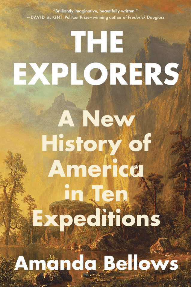 The Explorers: A New History of America in Ten Expeditions book cover by Amanda Bellows