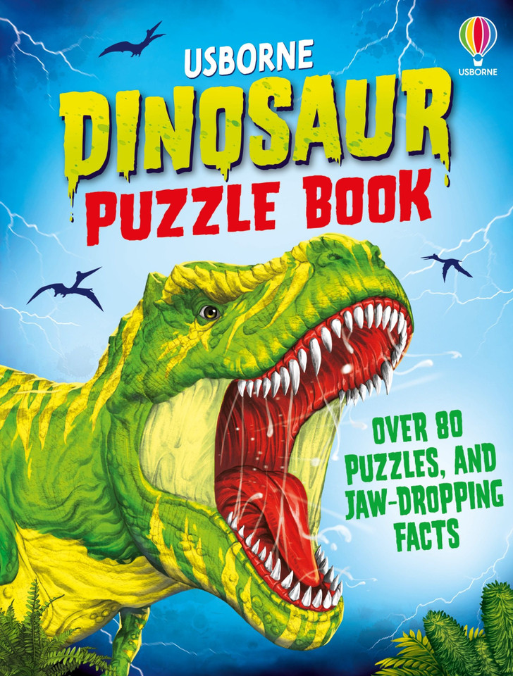 Dinosaur Puzzle Book (Puzzle Books) book cover by Kirsteen Robson