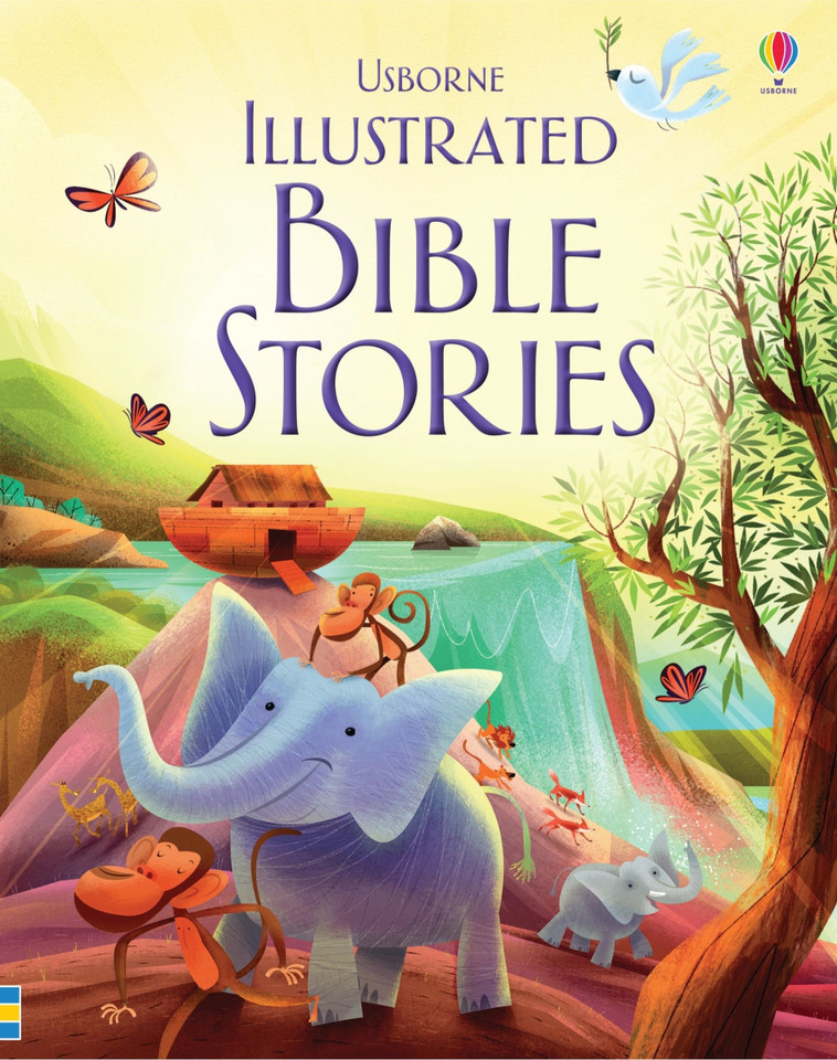 Illustrated Bible Stories (Illustrated Story Collections) book cover by Usborne