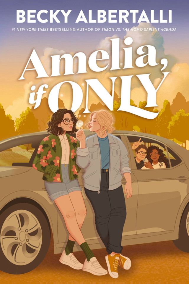 Amelia, If Only book cover by Becky Albertalli