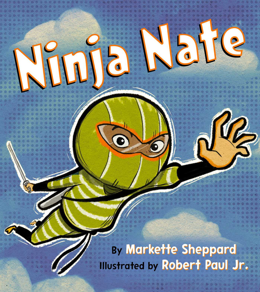 Ninja Nate book cover by Markette Sheppard