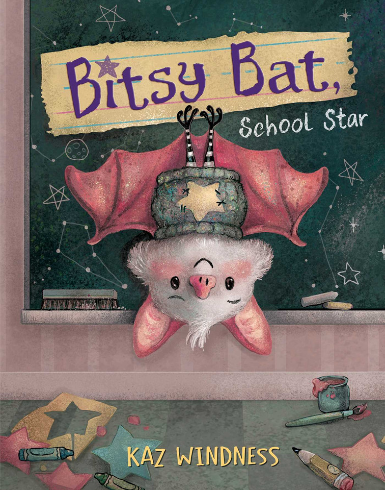 Bitsy Bat, School Star (The Bitsy Bat Series) book cover by Kaz Windness