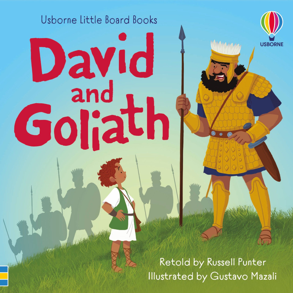 David and Goliath (Little Board Books) book cover by Russell Punter