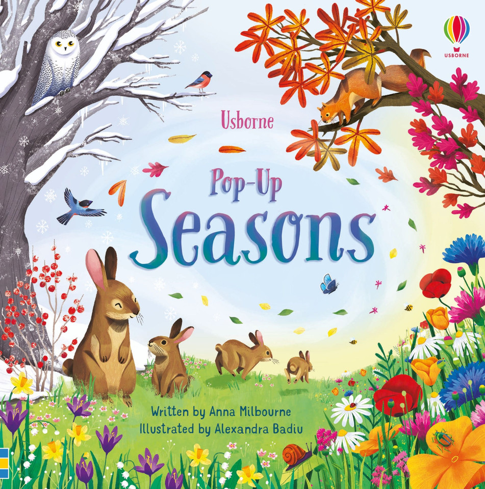 Pop-Up Seasons (Pop-Ups) book cover by Anna Milbourne
