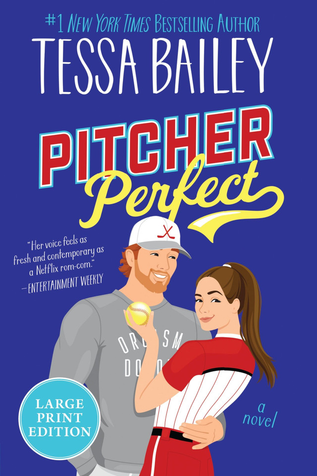 Pitcher Perfect: A Novel (Big Shots #4) book cover by Tessa Bailey