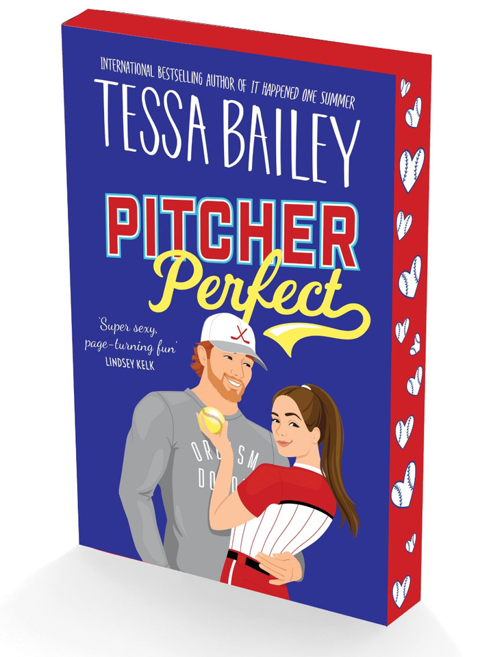 Pitcher Perfect UK: A Novel (Big Shots #4) book cover by Tessa Bailey