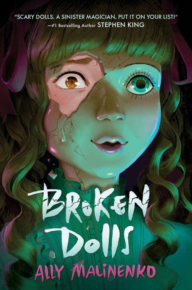 Broken Dolls book cover by Ally Malinenko