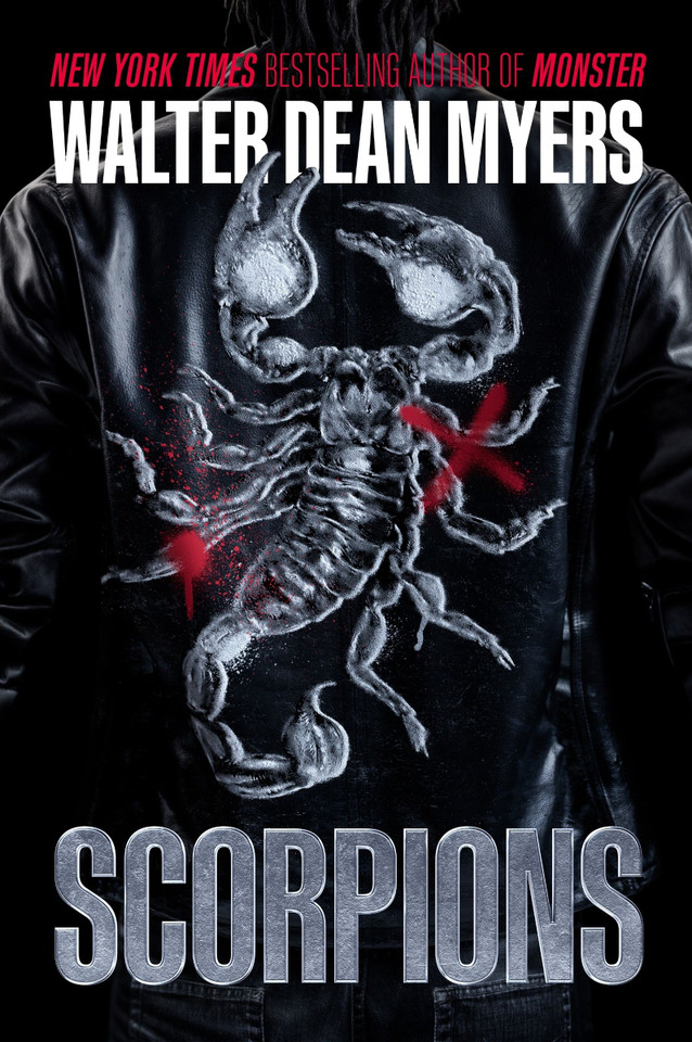 Scorpions book cover by Walter Dean Myers