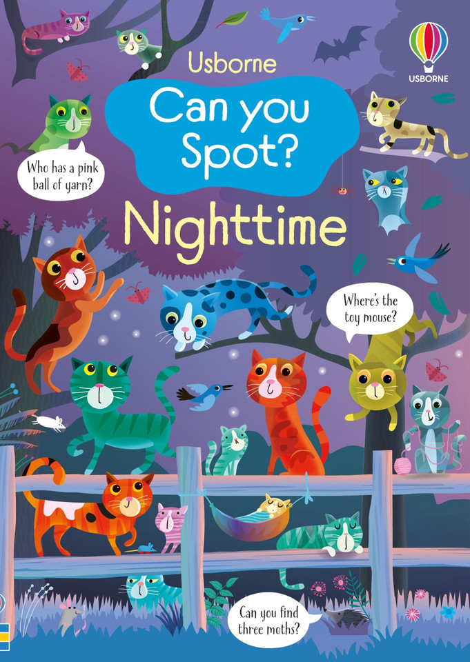 Can you Spot? Nighttime (Can you Spot?) book cover by Kirsteen Robson
