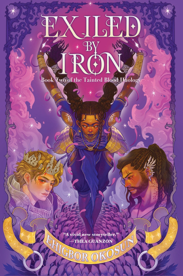 Exiled by Iron: A Novel book cover by Ehigbor Okosun