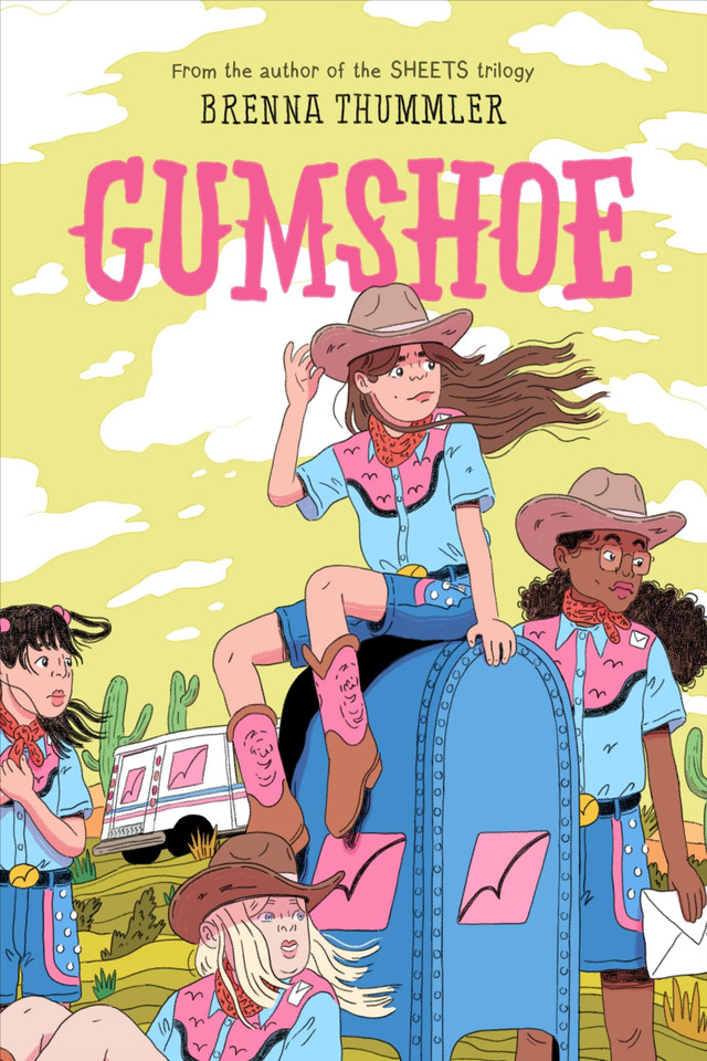 Gumshoe: A Graphic Novel book cover by Brenna Thummler