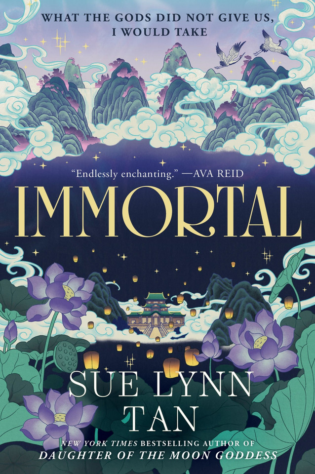 Immortal book cover by Sue Lynn Tan