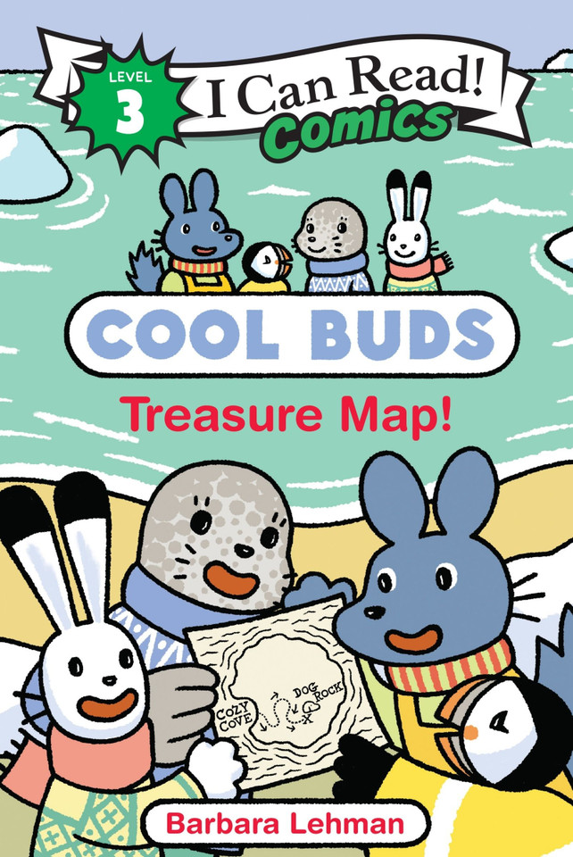Cool Buds: Treasure Map! (I Can Read Comics Level 3) book cover by Barbara Lehman
