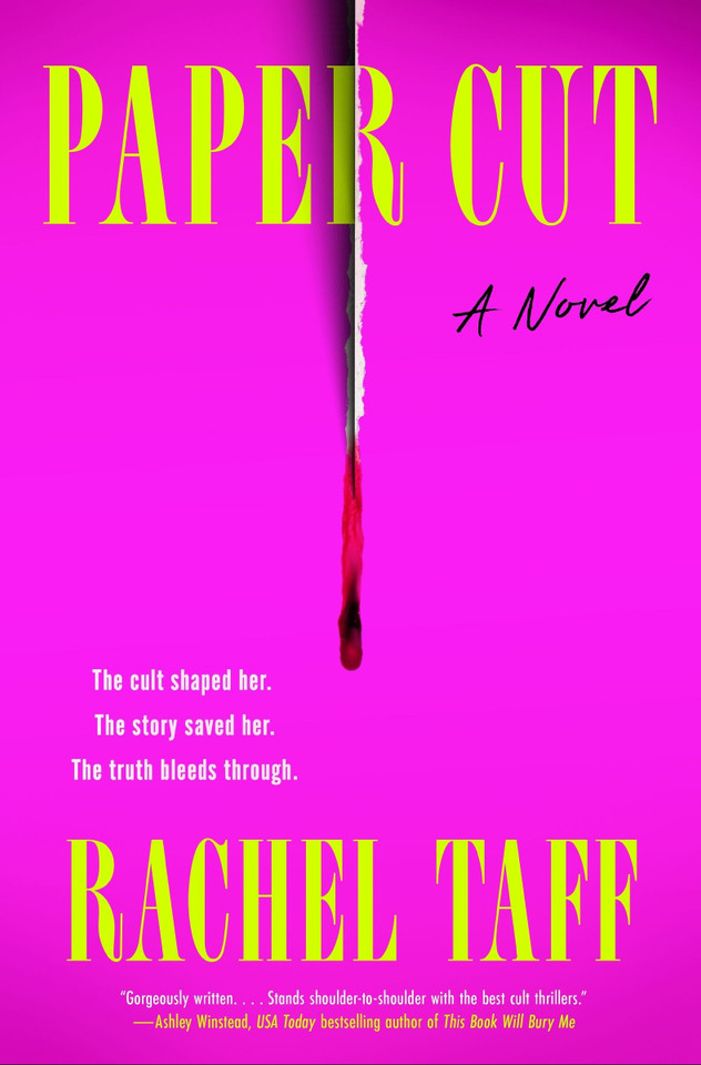 Paper Cut: A Novel book cover by Rachel Taff