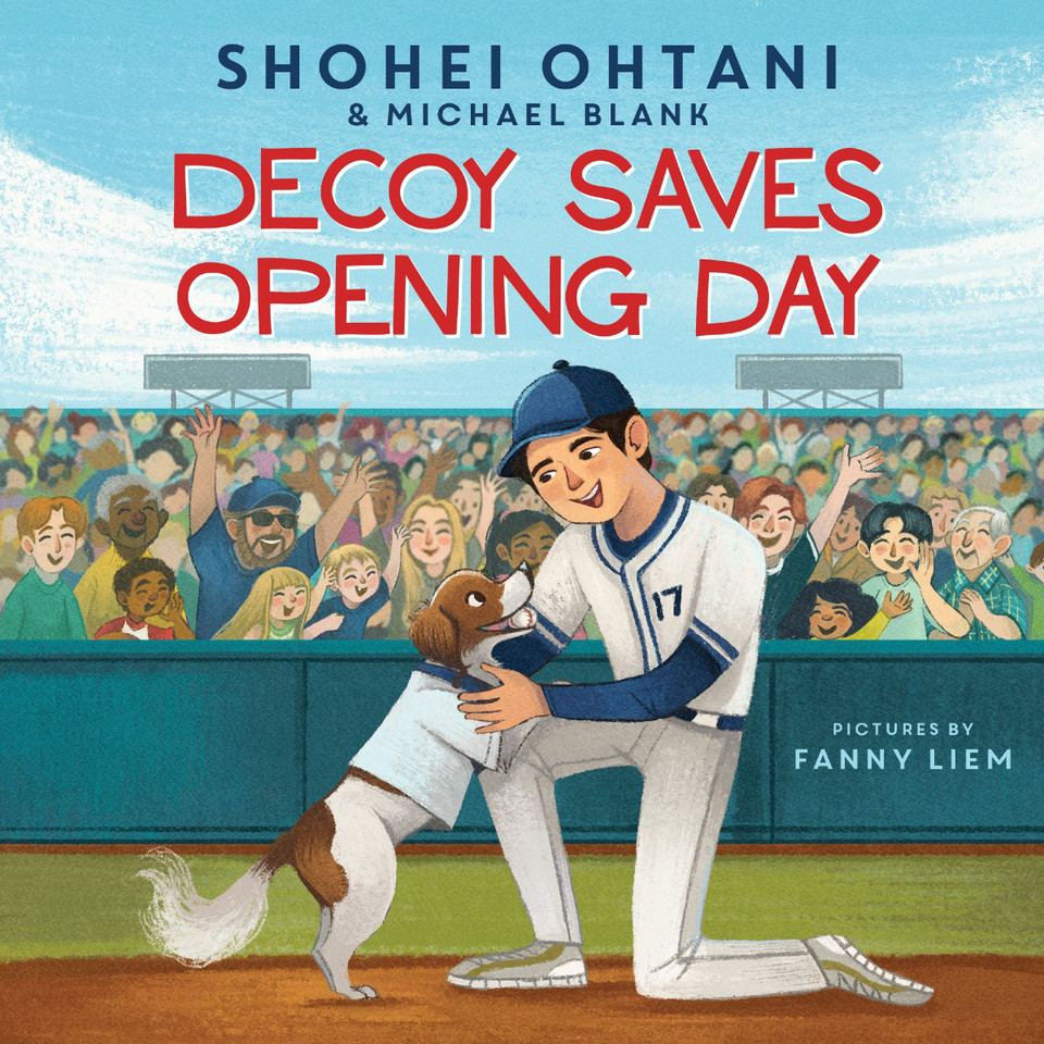 Decoy Saves Opening Day book cover by Shohei Ohtani, Michael Blank