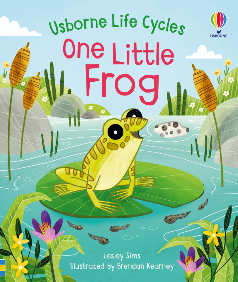 One Little Frog (Life Cycles) book cover by Lesley Sims