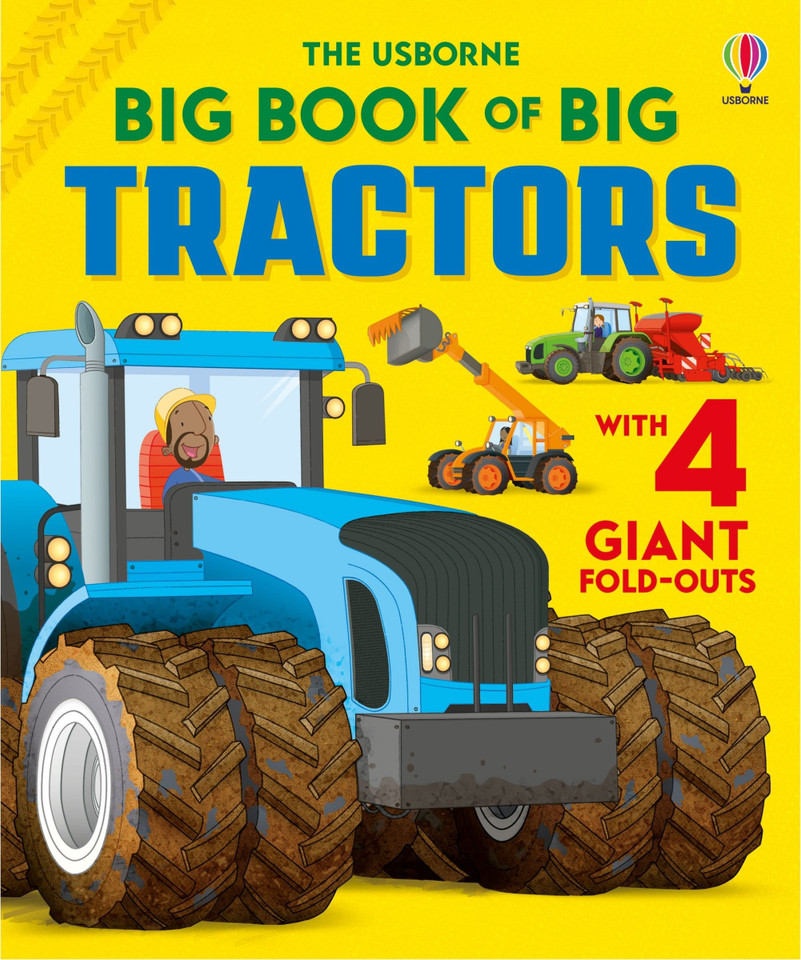 Big Book of Big Tractors (Big Books) book cover by Lisa Jane Gillespie