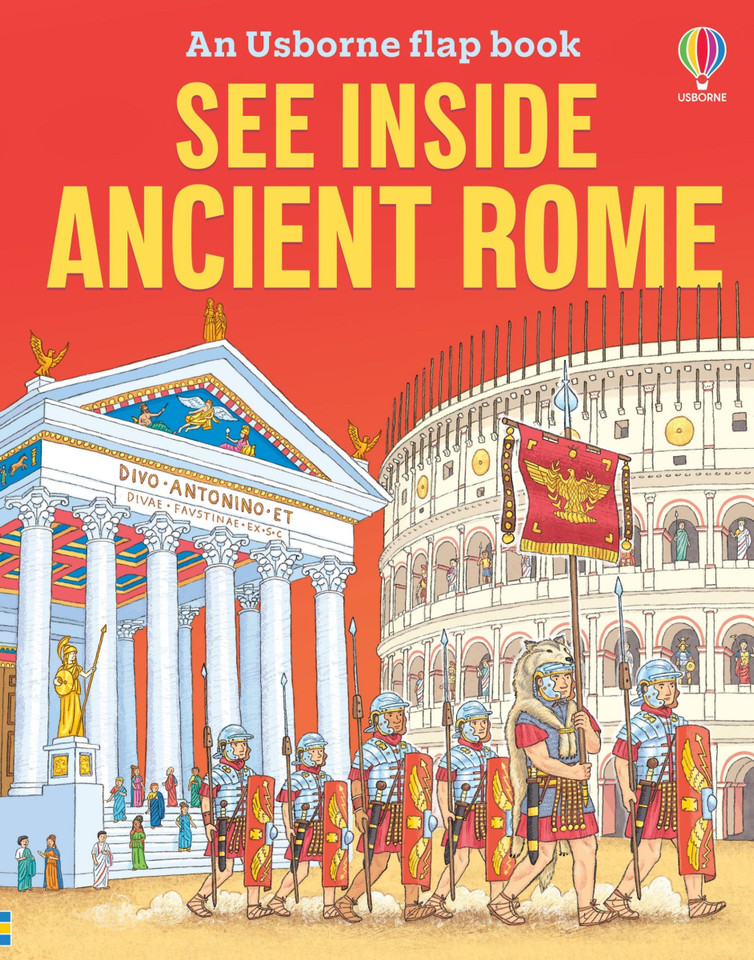See Inside Ancient Rome (See Inside) book cover by Katie Daynes