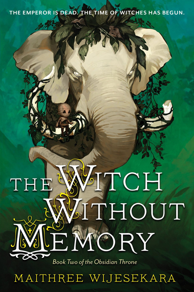 The Witch Without Memory: Book Two of the Obsidian Throne (Obsidian Throne #2) book cover by Maithree Wijesekara