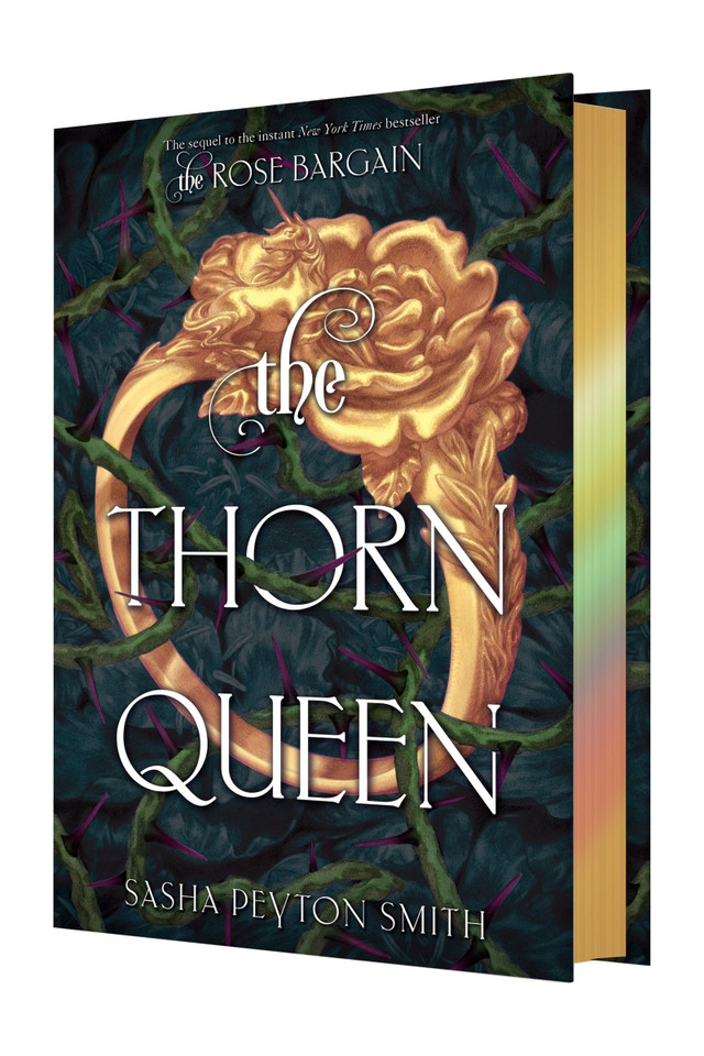The Thorn Queen Deluxe Limited Edition book cover by Sasha Peyton Smith