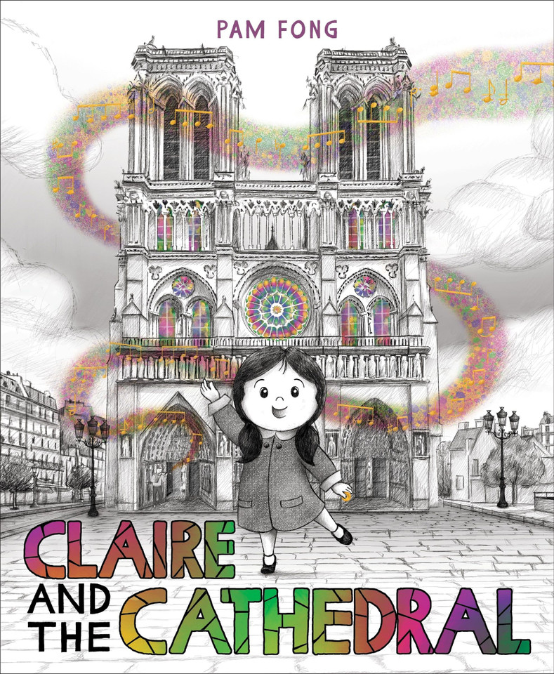 Claire and the Cathedral book cover by Pam Fong