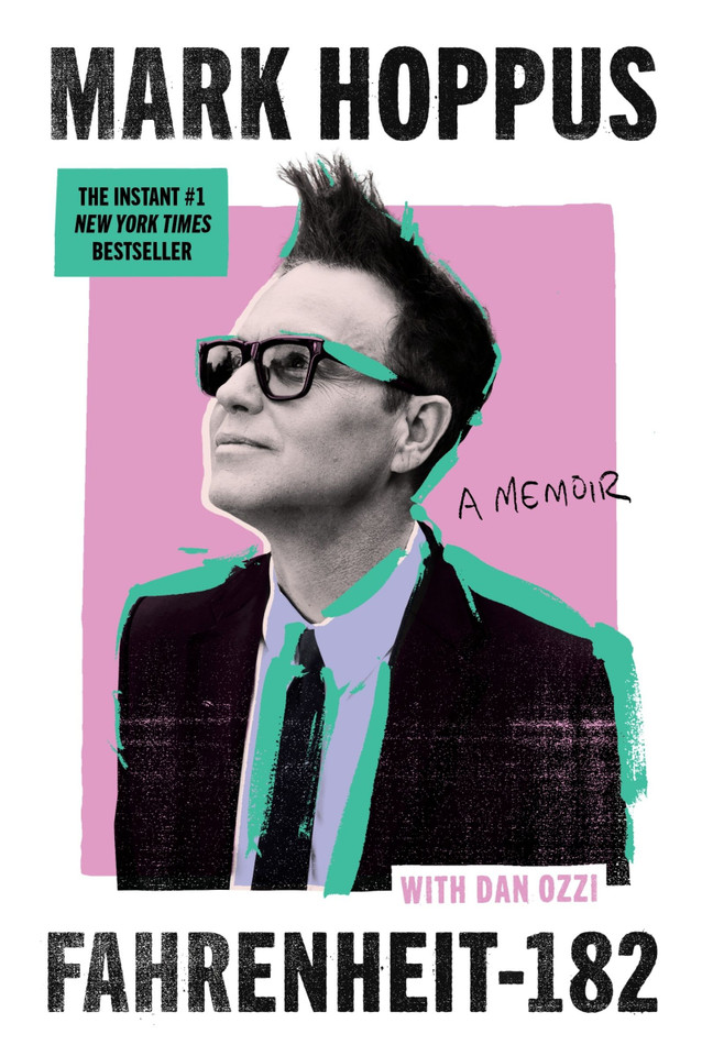 Fahrenheit-182: A Memoir book cover by Mark Hoppus, Dan Ozzi