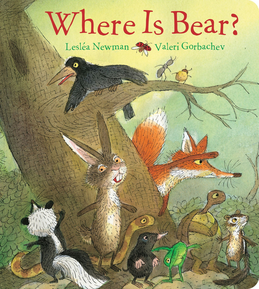 Where Is Bear? book cover by Lesléa Newman