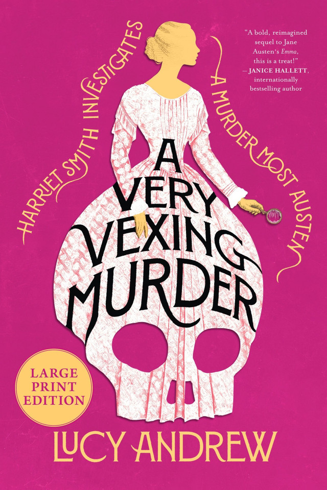 A Very Vexing Murder: Harriet Smith Investigates book cover by Lucy Andrew