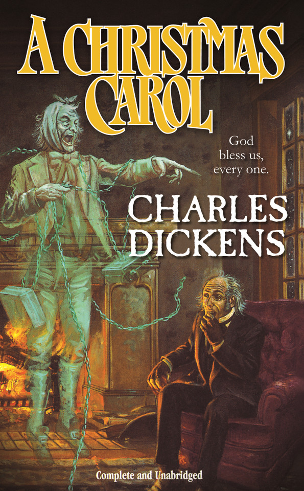 A Christmas Carol (Tor Classics) book cover by Charles Dickens