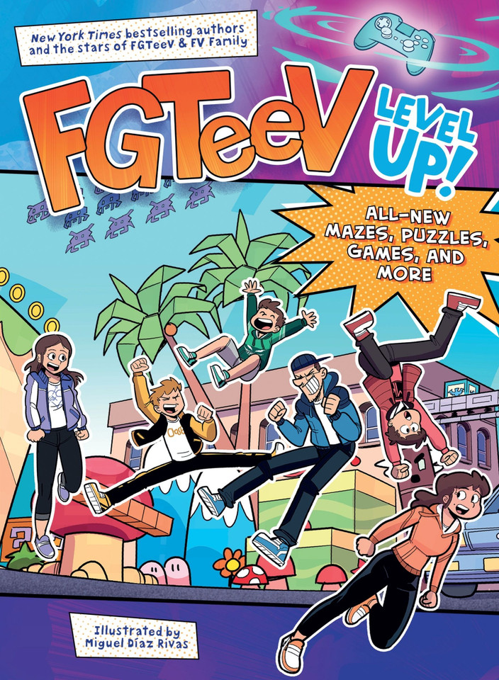 FGTeeV: Level Up! book cover by FGTeeV
